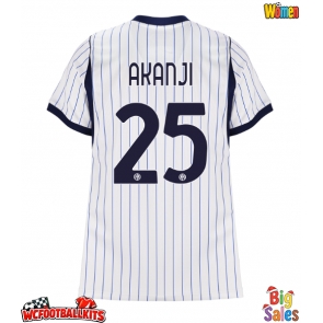 Inter Milan Manuel Akanji #25 Replica Away Stadium Shirt for Women 2026-27 Short Sleeve